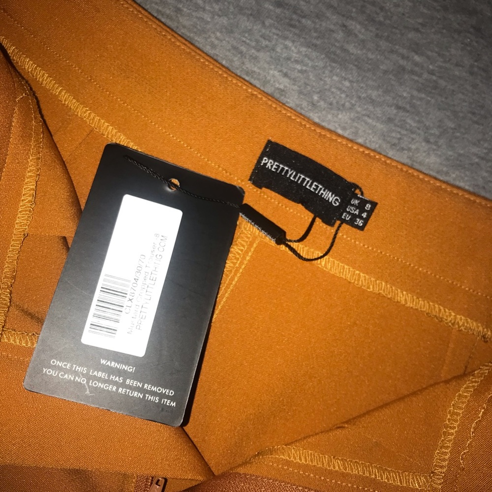 Mustard pants from PLT!
